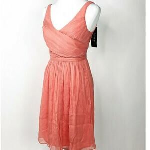 J Crew Silk Dress 4 Lined Sleeveless New  Heidi Prom Weddings